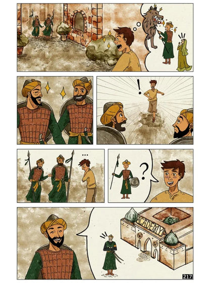 Sababa A Historical Fiction Comic Book Collection Of Muslim Peoples By H. Sheikh