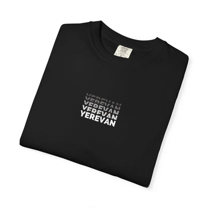 Yerevan T-Shirt - Unisex Garment-Dyed Tee for Armenian Heritage Enthusiasts