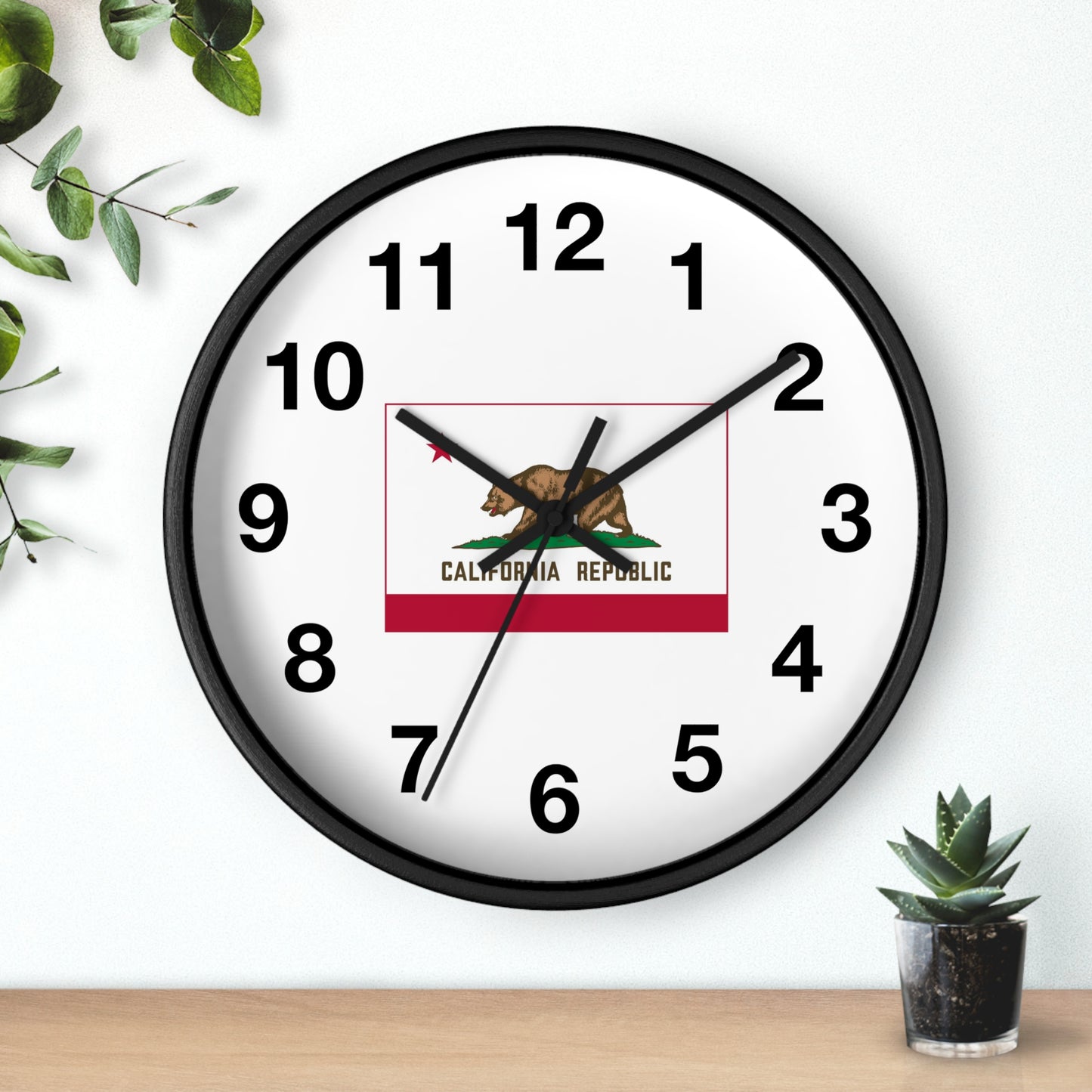 California Golden State Wall Clock