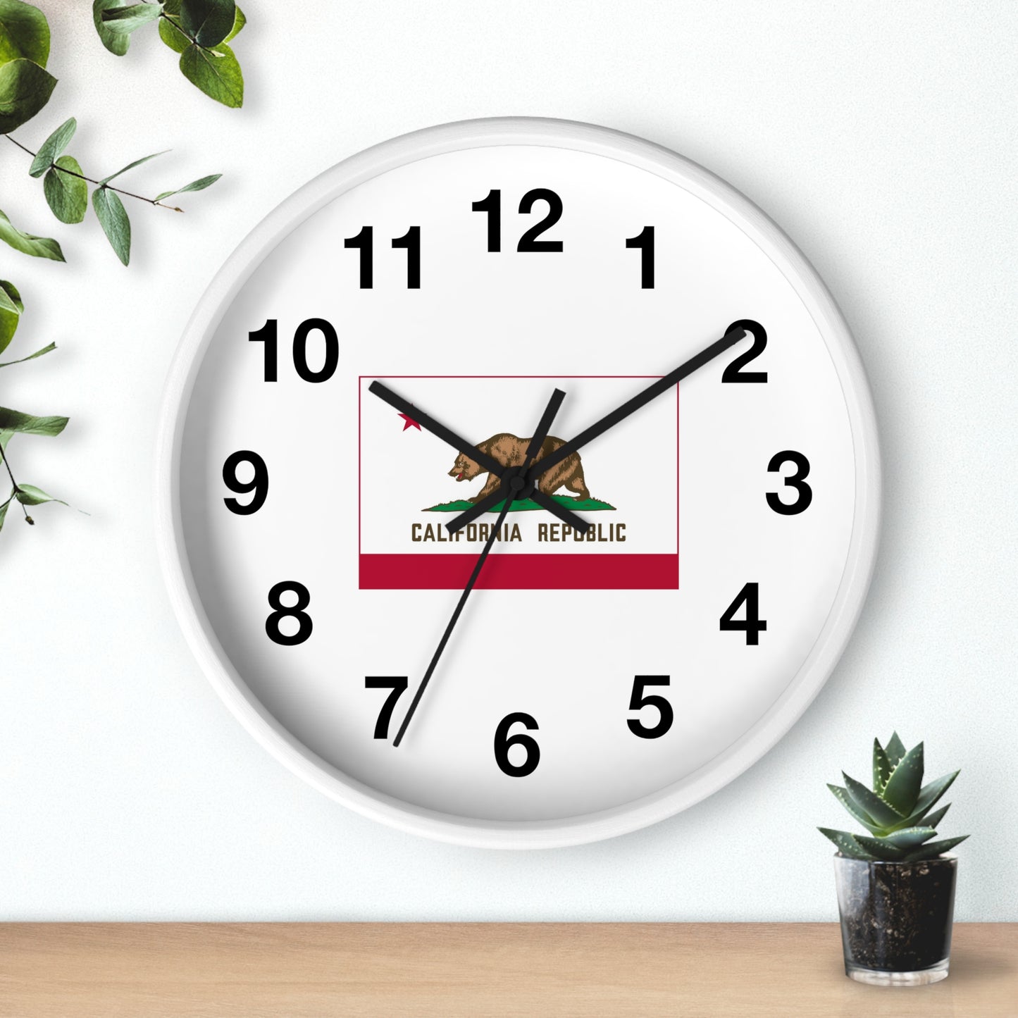 California Golden State Wall Clock