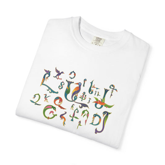 Armenian Trchnagir (Bird letter) Alphabet T-Shirt