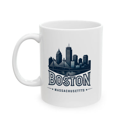 Boston Massachusetts Mug - Ceramic Mug