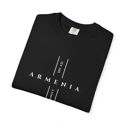 Armenia First in Christianity 301 AD Cross T-shirt