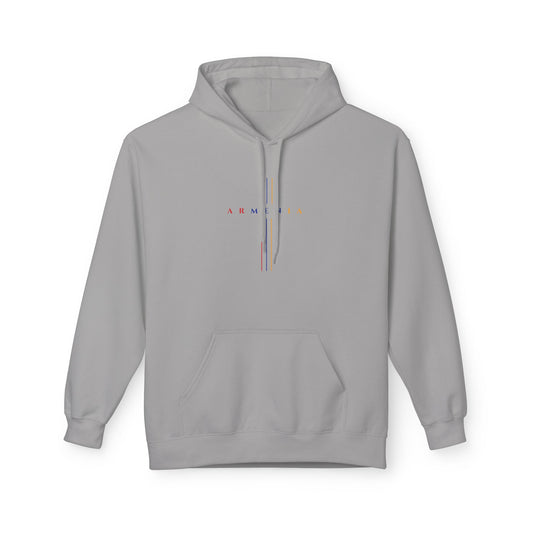 Armenia Cross Hoodie in Red Blue Orange