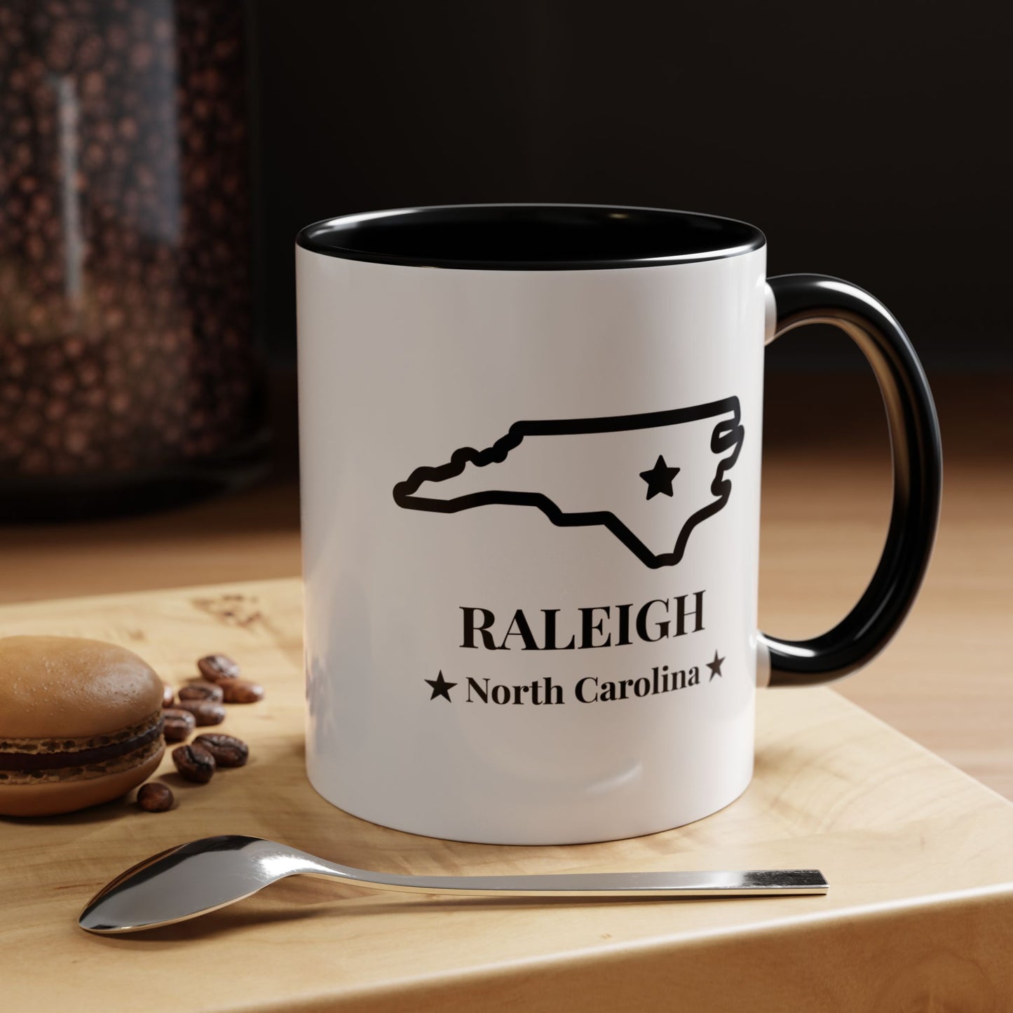 Raleigh NC Accent Mug