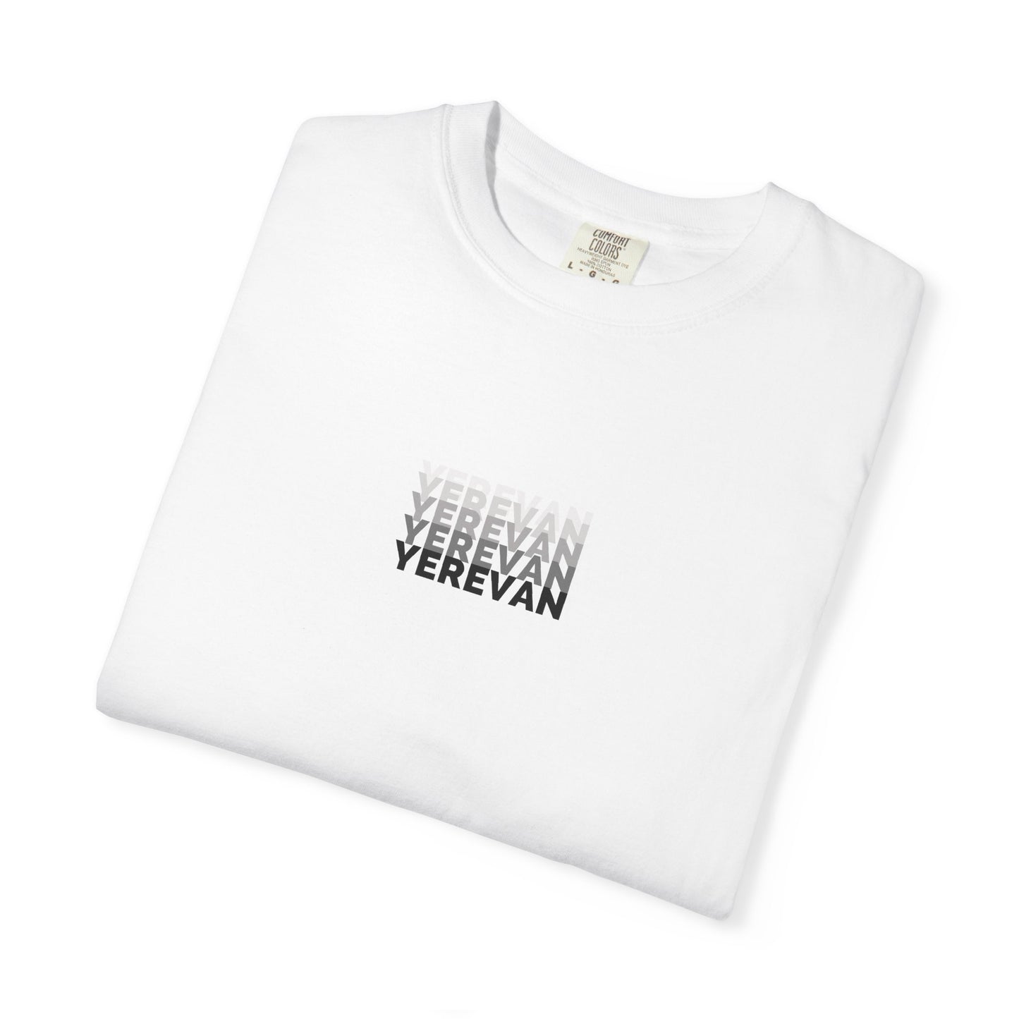 Yerevan T-Shirt - Unisex Garment-Dyed Tee for Armenian Heritage Enthusiasts