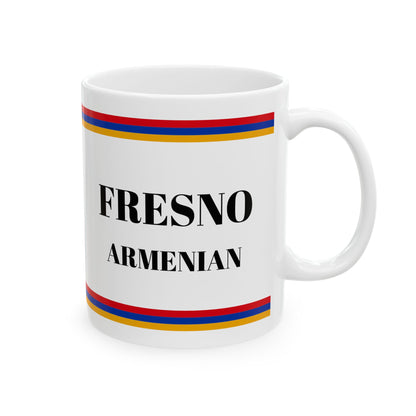 Fresno Armenian Cup, 11oz/15oz Ceramic Mug