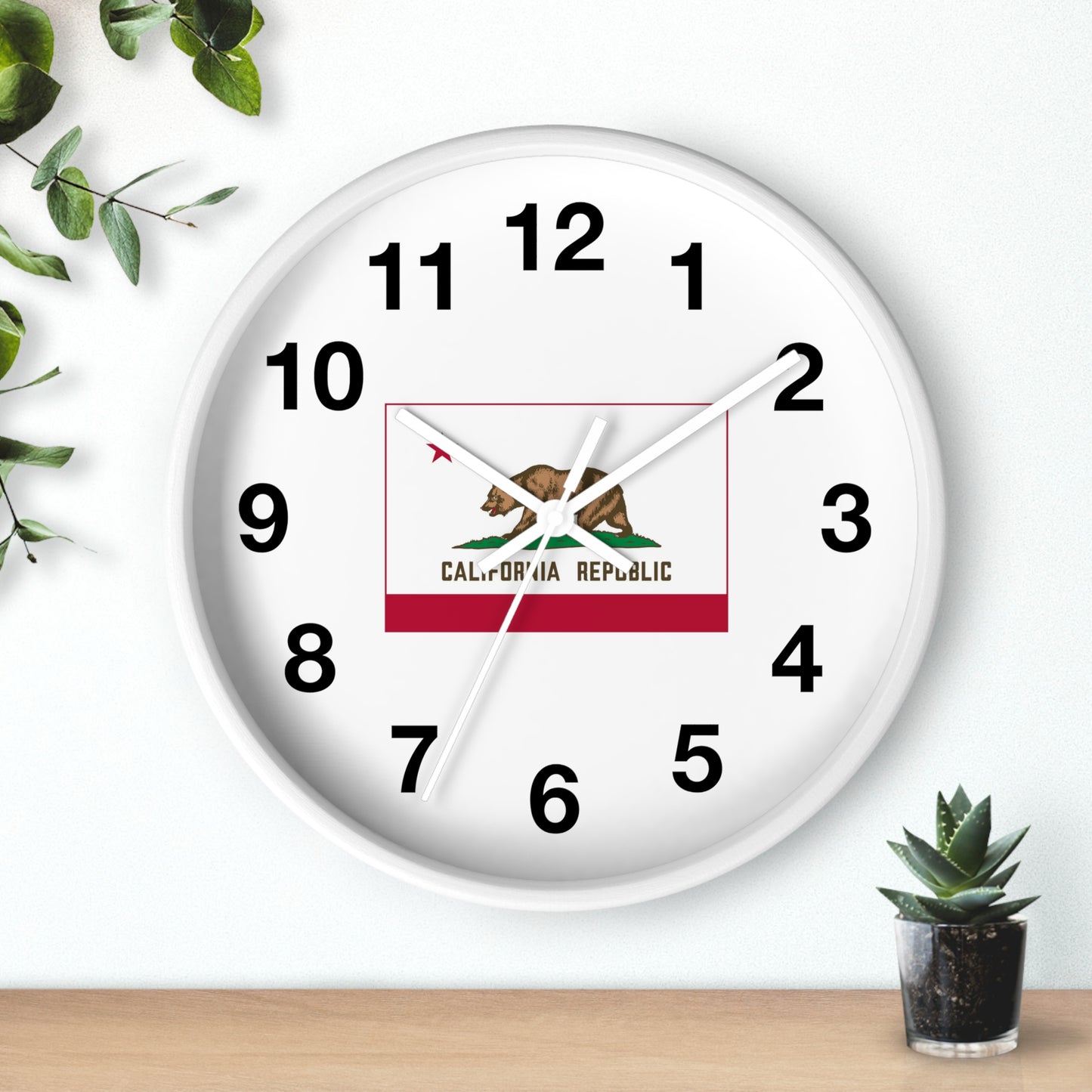 California Golden State Wall Clock