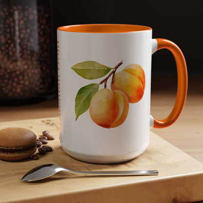 Armenian Apricot Cup Coffee Mug (11, 15oz)