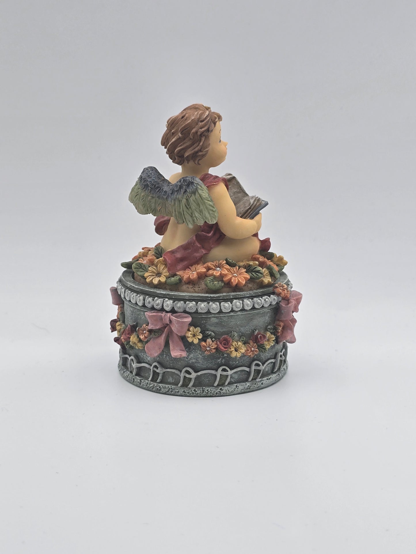 Vintage Angel Trinket Box