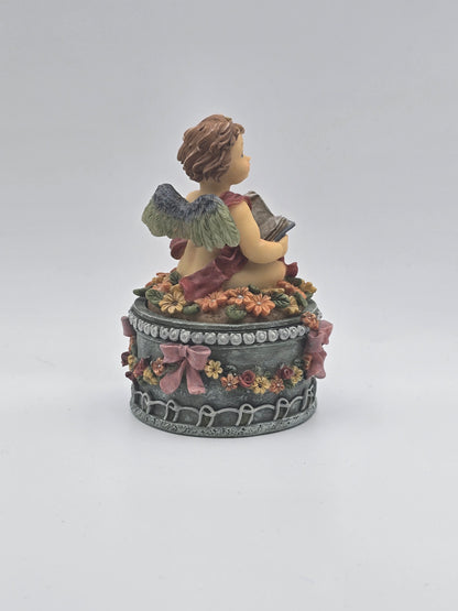 Vintage Angel Trinket Box
