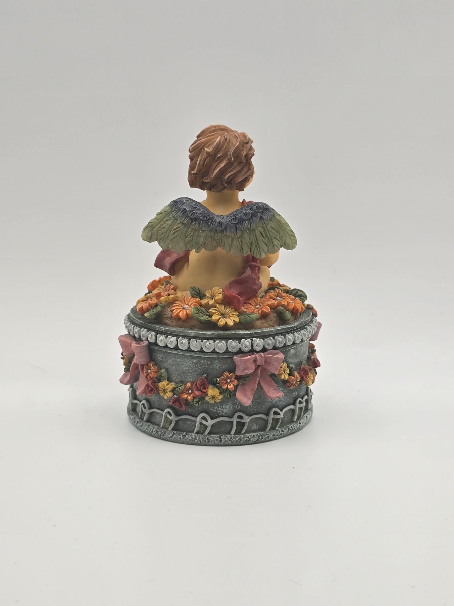 Vintage Angel Trinket Box