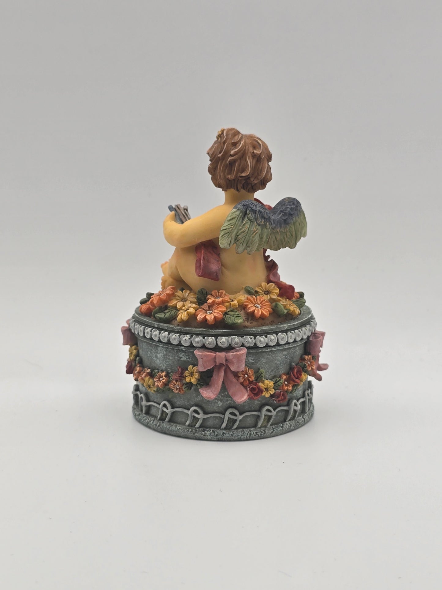 Vintage Angel Trinket Box