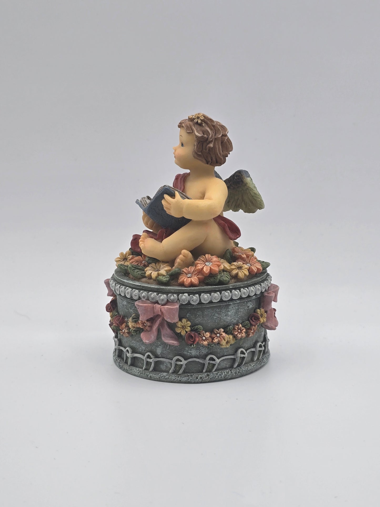 Vintage Angel Trinket Box