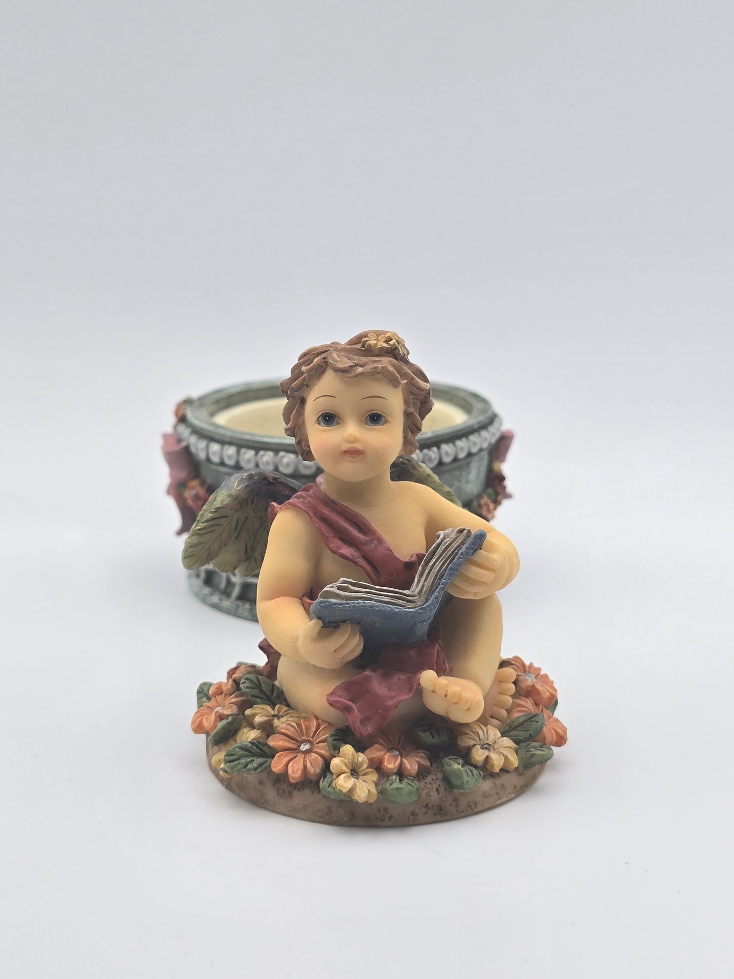 Vintage Angel Trinket Box