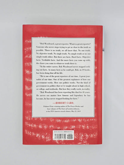 RAGE by Bob Woodward, 2020 First Printing, Simon and Schuster White Jacket.