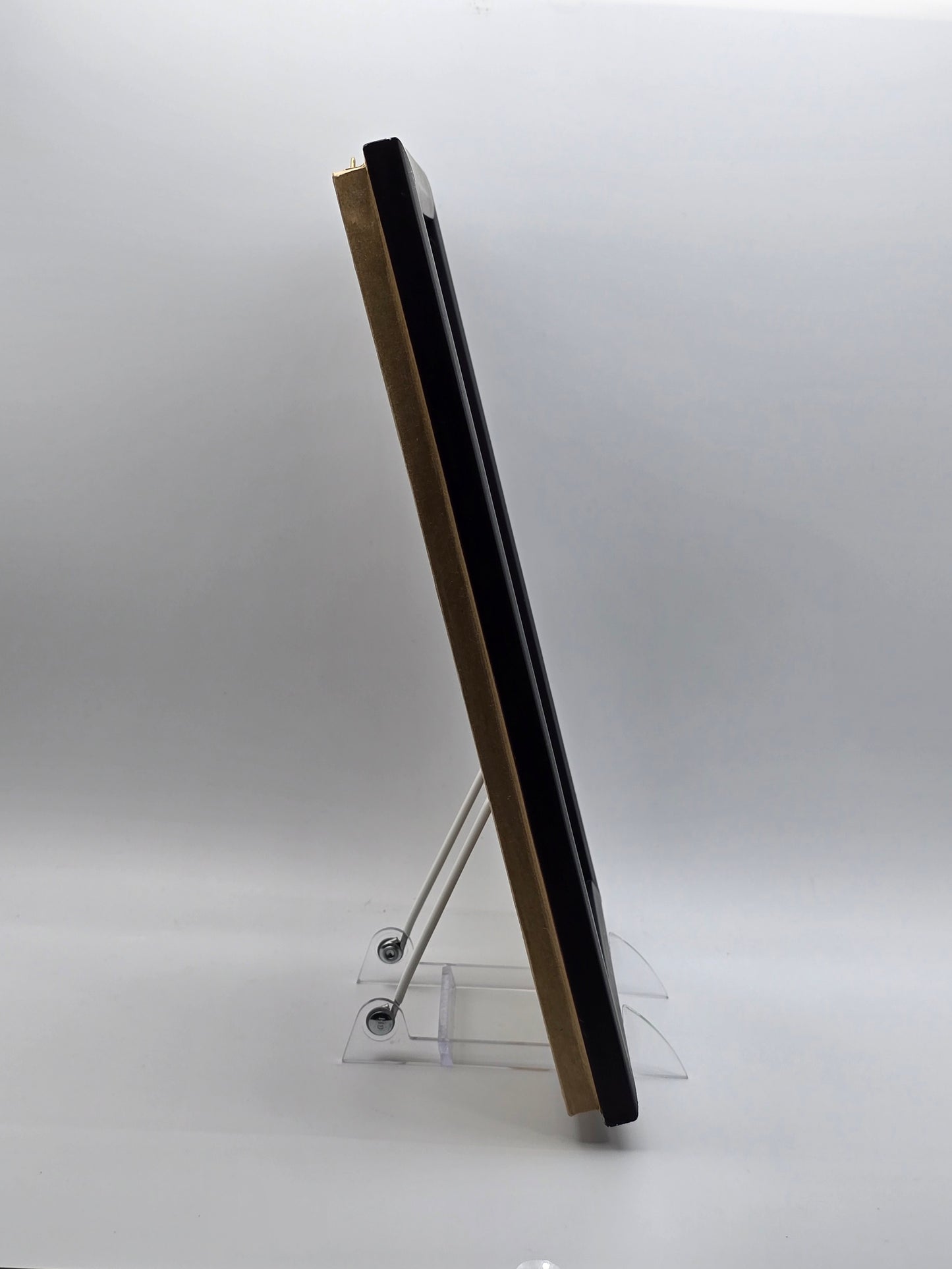 Vintage Framed Gold Buddha Sculpture Canvas, Asian Wall Art