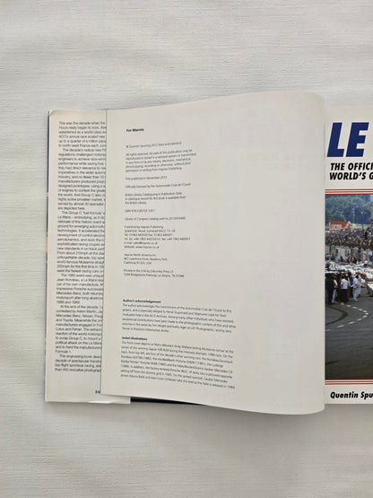 LE MANS. The Official History of the World's Greatest Motor Race 1980-89. 24 HEURES DE MANS.