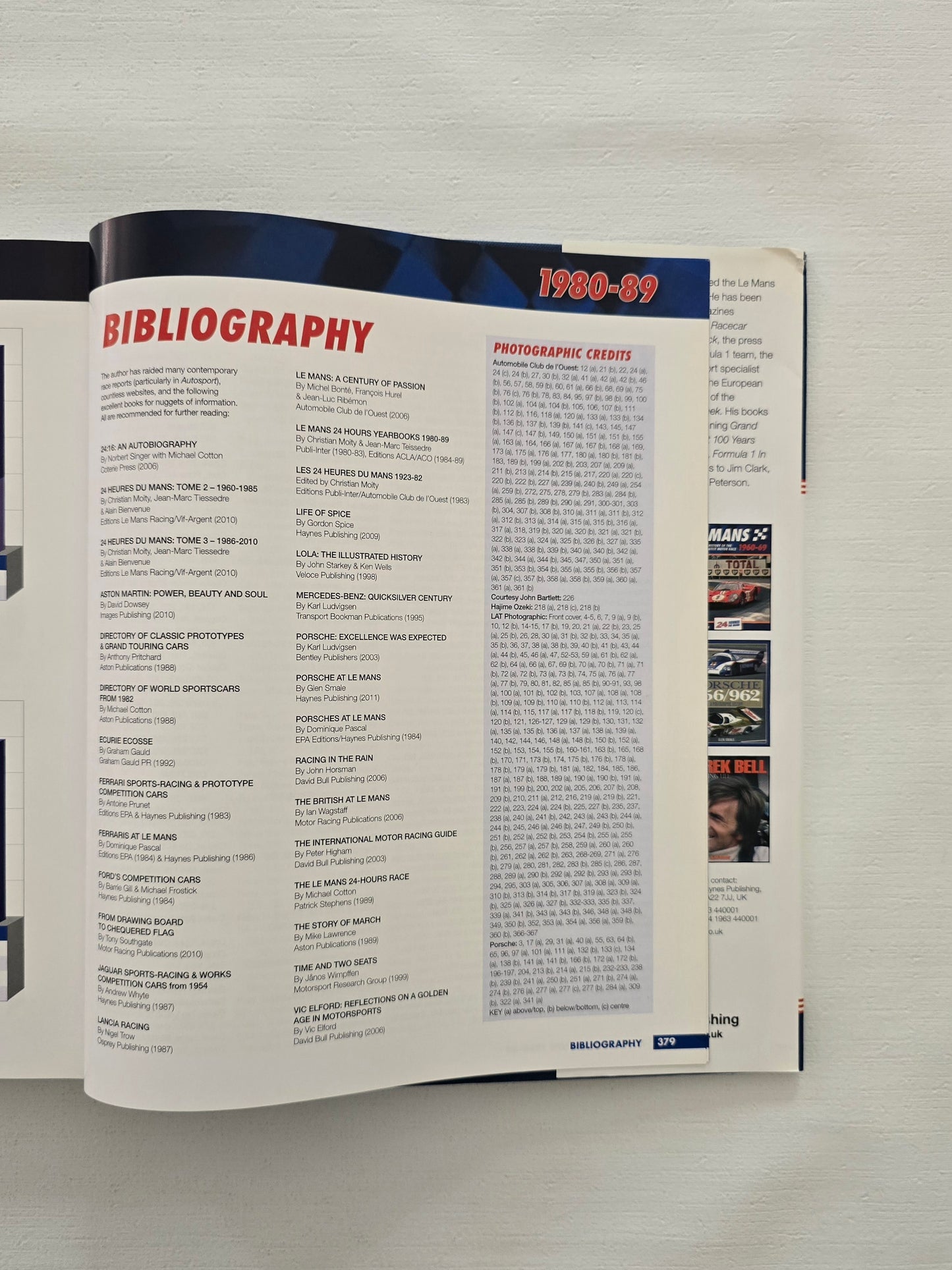 LE MANS. The Official History of the World's Greatest Motor Race 1980-89. 24 HEURES DE MANS.