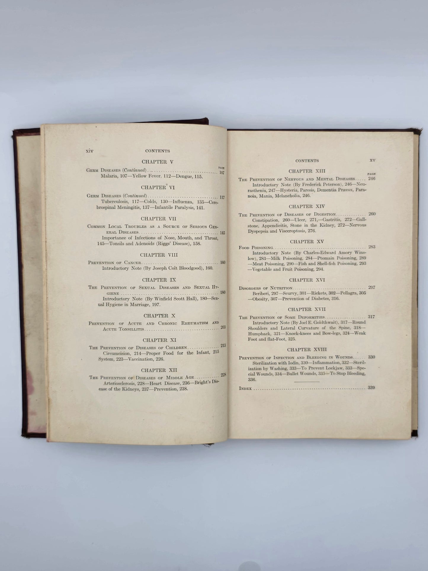THE PREVENTION OF DISEASE A POPULAR TREATISE Antique Book, By K. Winslow.  W. B. SAUNDERS COMPANY. America 1916.