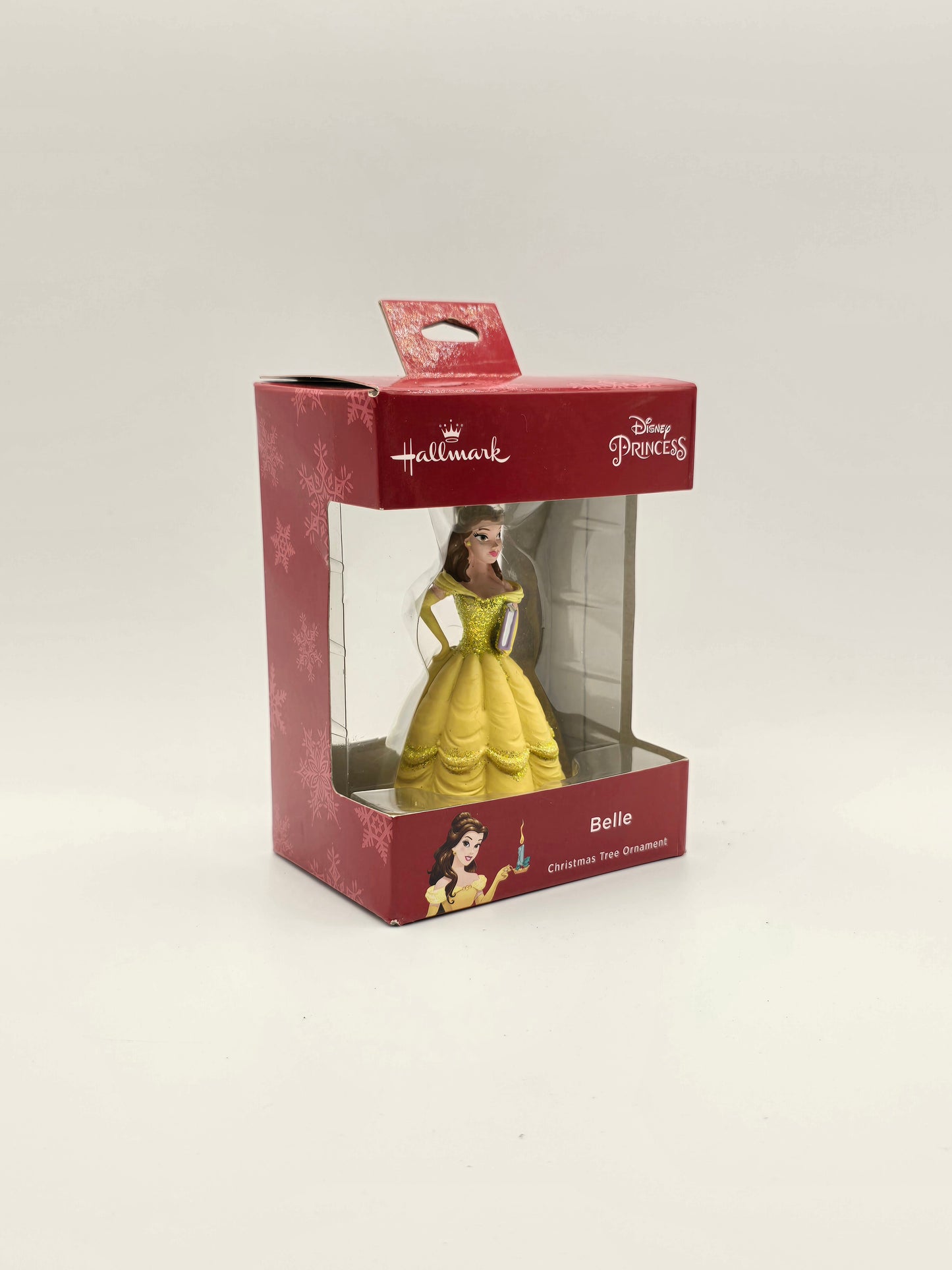 Hallmark Disney Princess & The Beast Belle Book Christmas Tree Ornament.