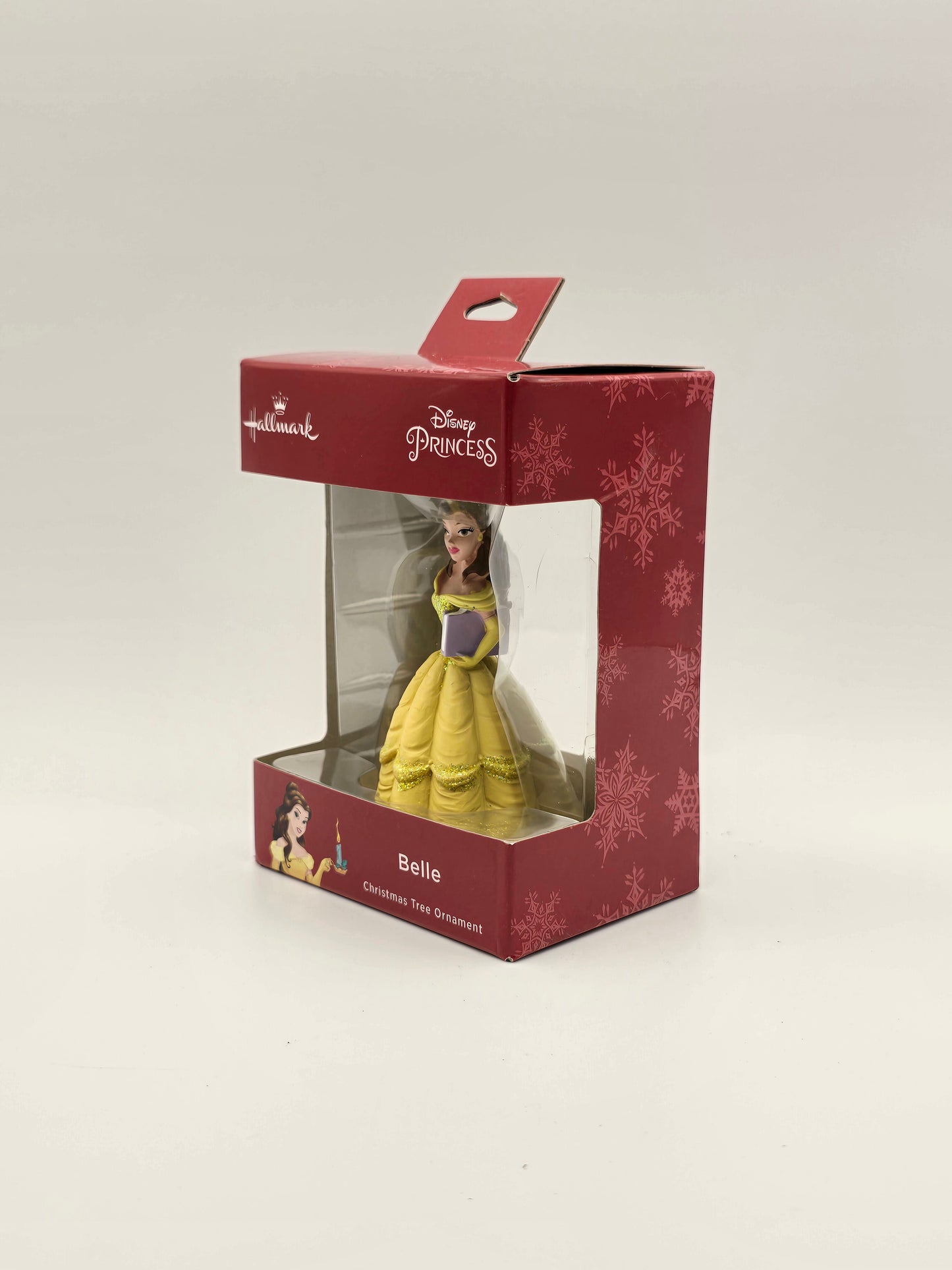 Hallmark Disney Princess & The Beast Belle Book Christmas Tree Ornament.