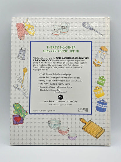 Vintage 1993 American Heart Association Kids’ Cookbook Recipes Cook Book. NEW