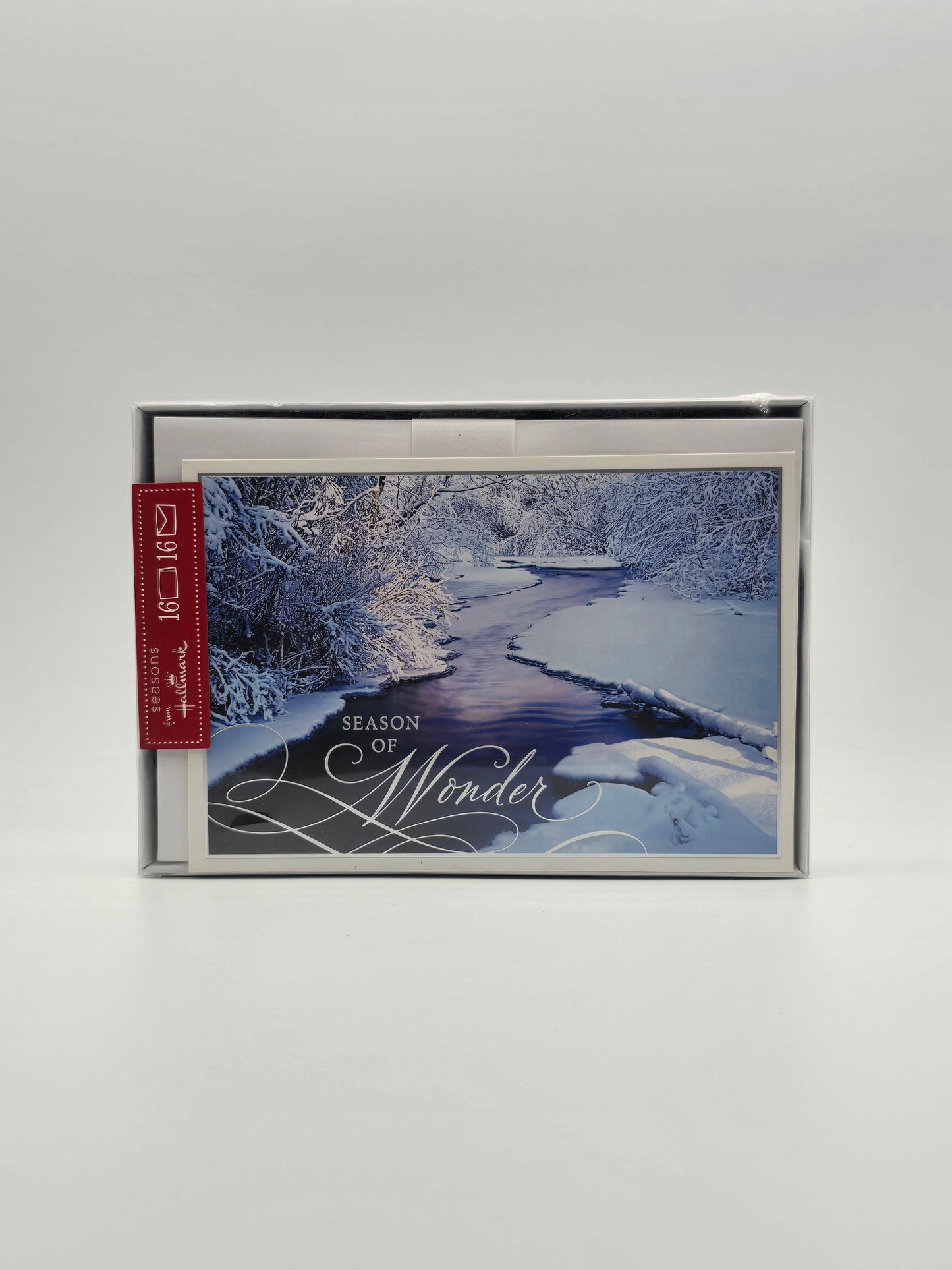 Vintage Hallmark Christmas Holiday Postcards Season Of Wonder (16 PCS) Box Is Open.