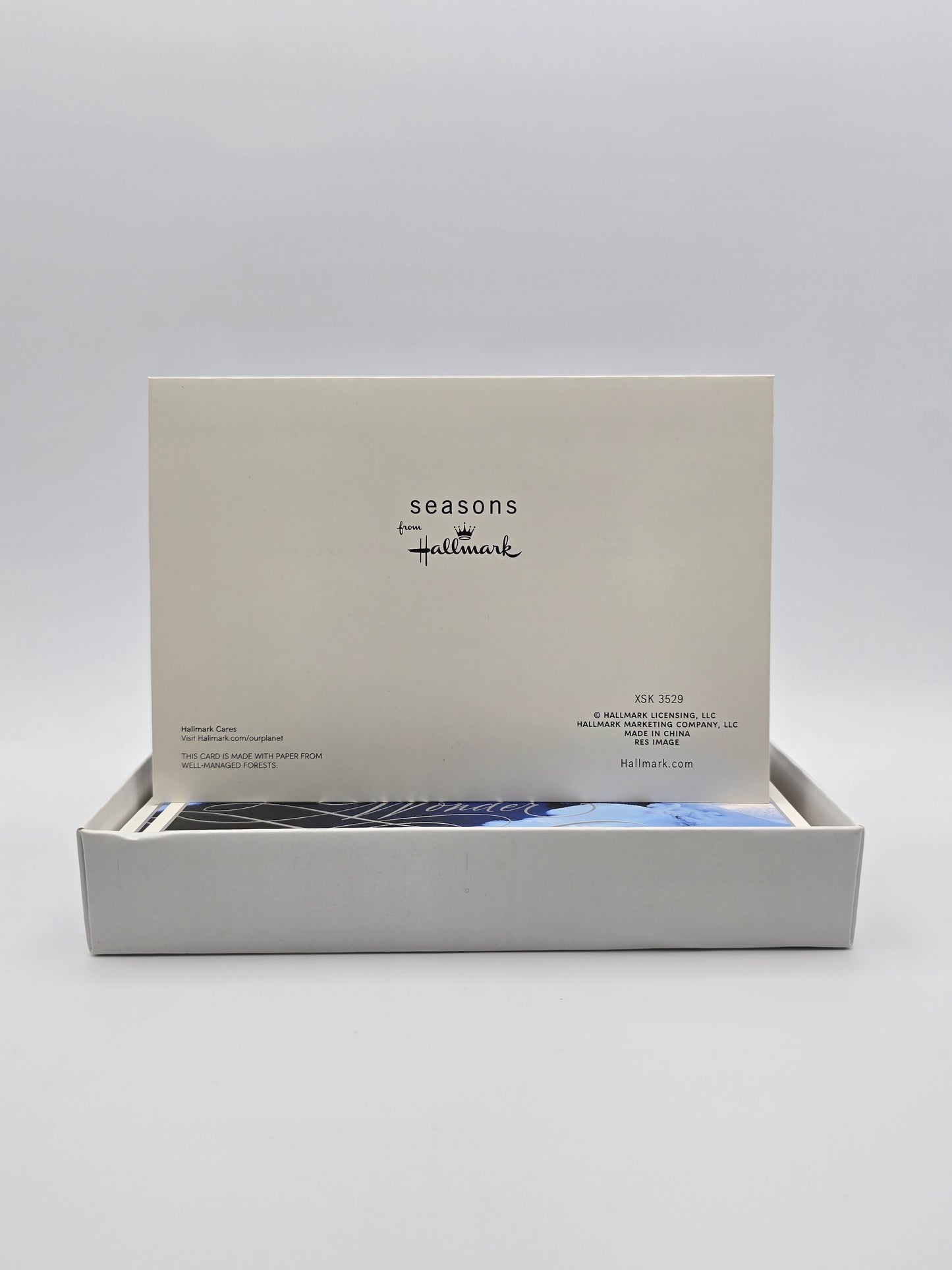 Vintage Hallmark Christmas Holiday Postcards Season Of Wonder (16 PCS) Box Is Open.