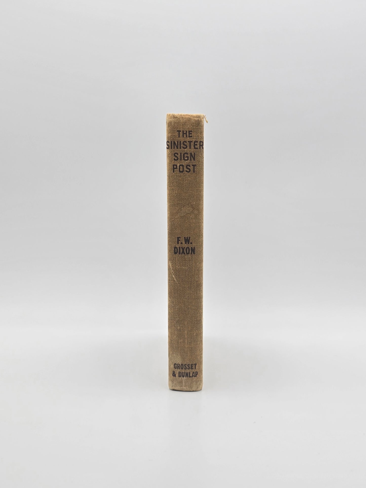 Hardy Boys Edition Of The Sinister Sign Post By Franklin W. Dixon. Vintage Hardcover Book. New York, 1936.