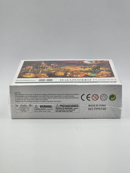 Jigsaw Puzzle Halloween Pumpkin Sweat Dance