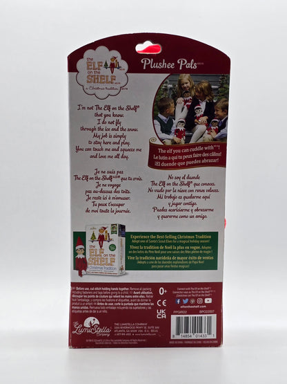 The Elf On The Shelf Girl Plushee Pals Dark Skin Brown Eyes NINA.