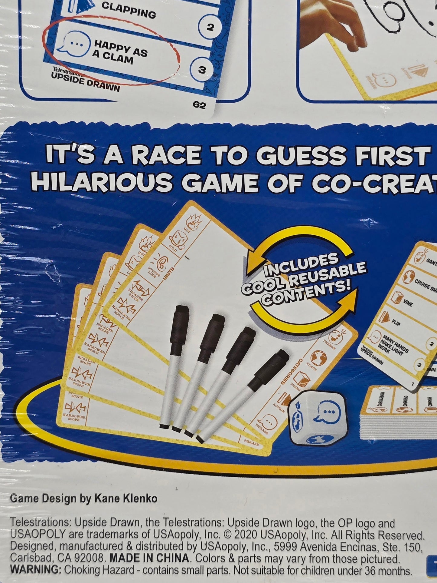 Telestrations Upside Drawn 4-12 players sketch & guess game 12 years +