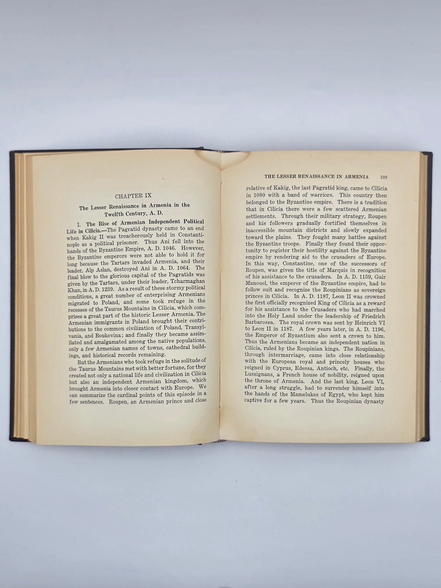 History Of Education In Armenia By Kevork A. Sarafian PH.D |Printed In USA 1930.