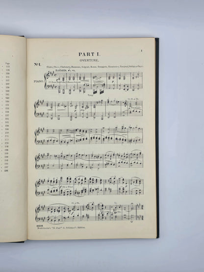 Saint Paul An Oratorio | G. Schirmer's Editions | Music by Felix Mendelssohn.