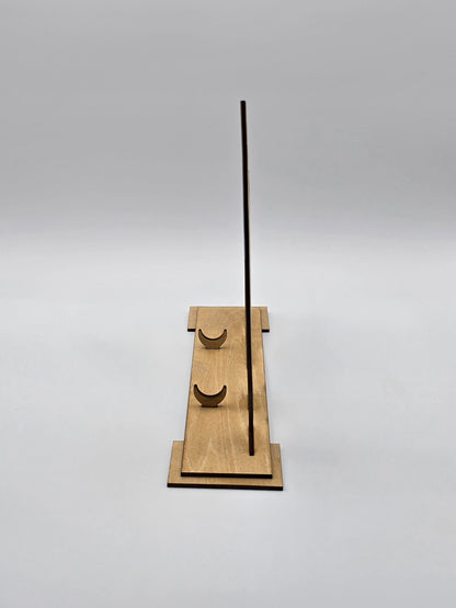 Armenia Desk Set – Wooden Map, Flag & Pen Holder with Engraved Coat of Arms