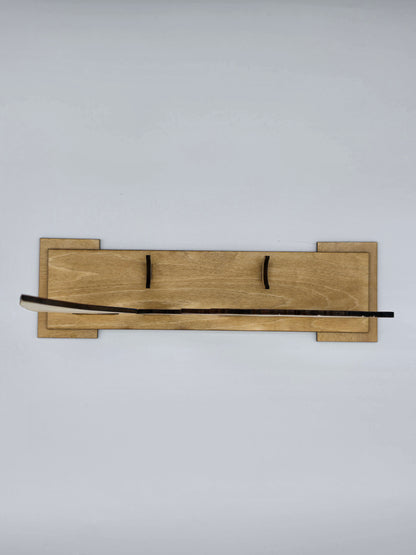 Armenia Desk Set – Wooden Map, Flag & Pen Holder with Engraved Coat of Arms