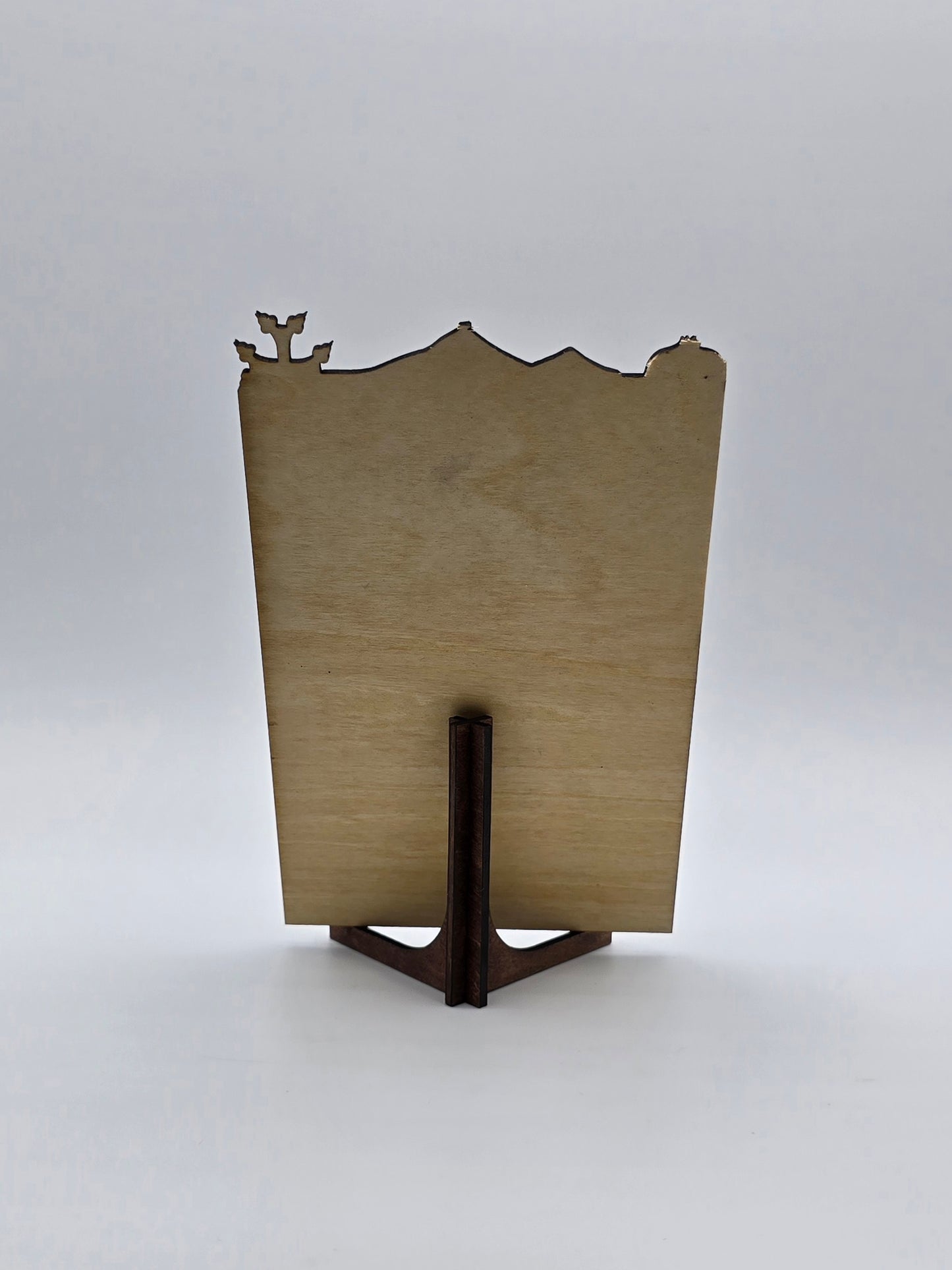 Laser-Engraved Armenian Lord’s Prayer Plaque – Wooden Wall or Table Display