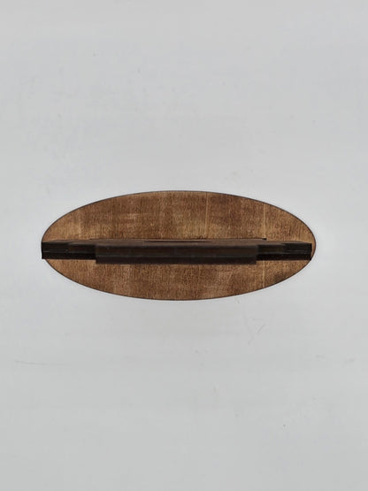 Handcrafted Armenian Wooden Khachkar Cross – Intricate Laser-Engraved Design