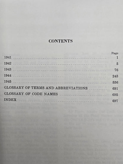 Vintage Book Combat Chronology 1941 to 1945. U.S. Army Air Forces in World War II