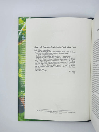 Aerial Interdiction Air Power and Land Battle in Three Wars