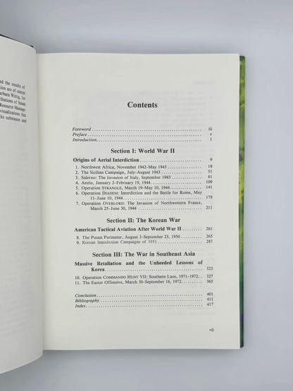 Aerial Interdiction Air Power and Land Battle in Three Wars