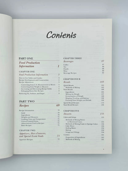 Food for Fifty by Mary K. Molt. Eleventh Edition, Vintage Hardcover Book.