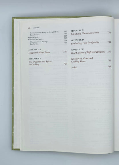 Food for Fifty by Mary K. Molt. Eleventh Edition, Vintage Hardcover Book.