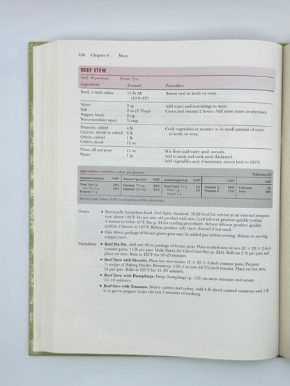 Food for Fifty by Mary K. Molt. Eleventh Edition, Vintage Hardcover Book.