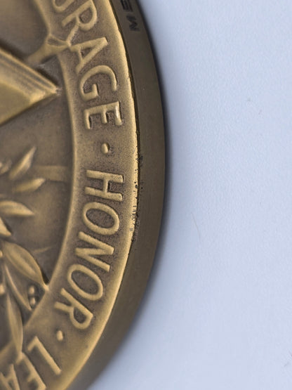 American Legion School Award Undated Bronze Medal