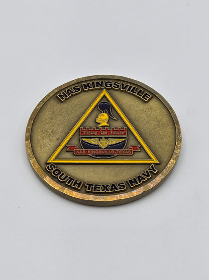NAS Kingsville South Texas Navy Challenge Coin | Kingsville, TX