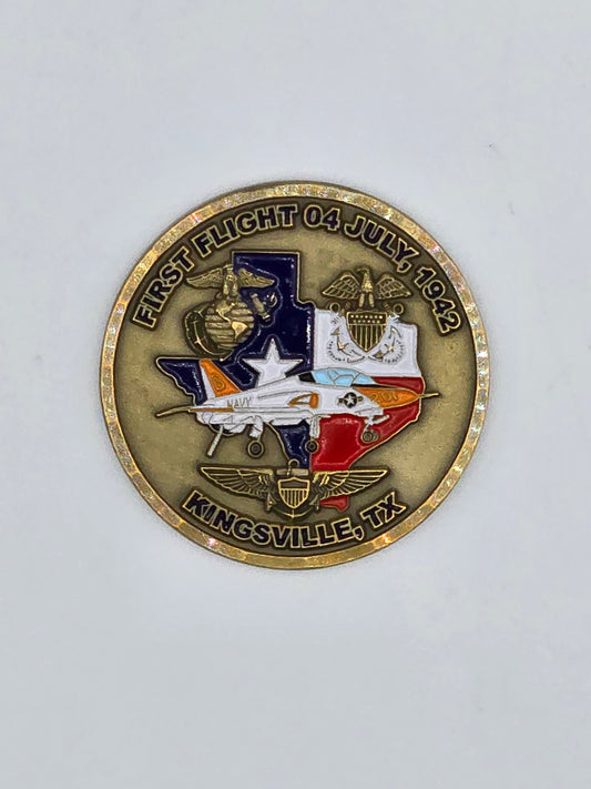 NAS Kingsville South Texas Navy Challenge Coin | Kingsville, TX