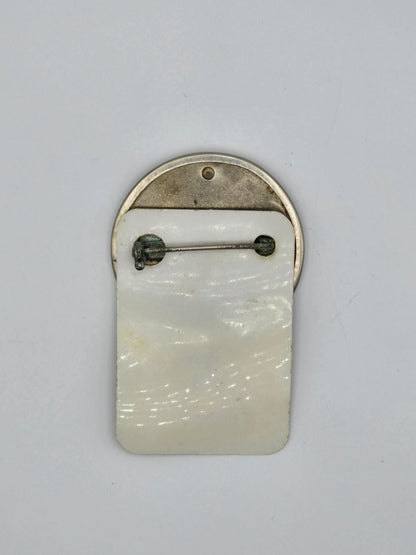 Vintage Pin Badge N.36202 From Pacific Bridge Co., Shipyards in Alameda California USA 1944