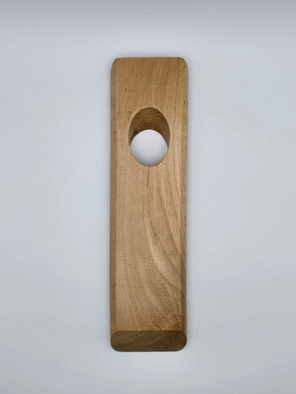 Handmade Wooden Carved Wine Bottle Holder